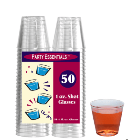 Distributed 1 oz. Clear Shot Glasses