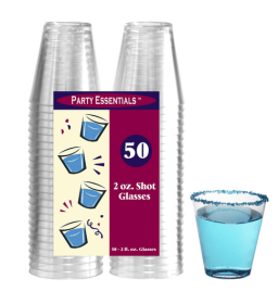 Distributed 2 oz. Clear Shot Glasses